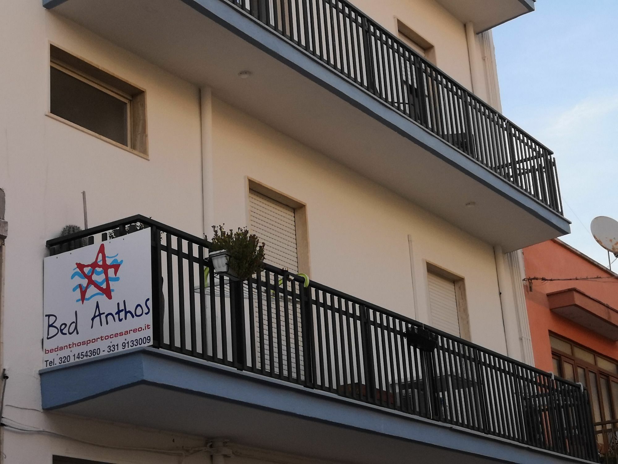 Bed Anthos Porto Cesareo Bed & Breakfast Eksteriør bilde